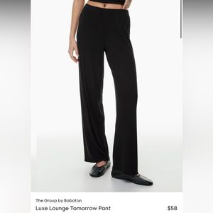 The Group by Babaton Luxe Lounge Tomorrow Pant in Dark Blue!